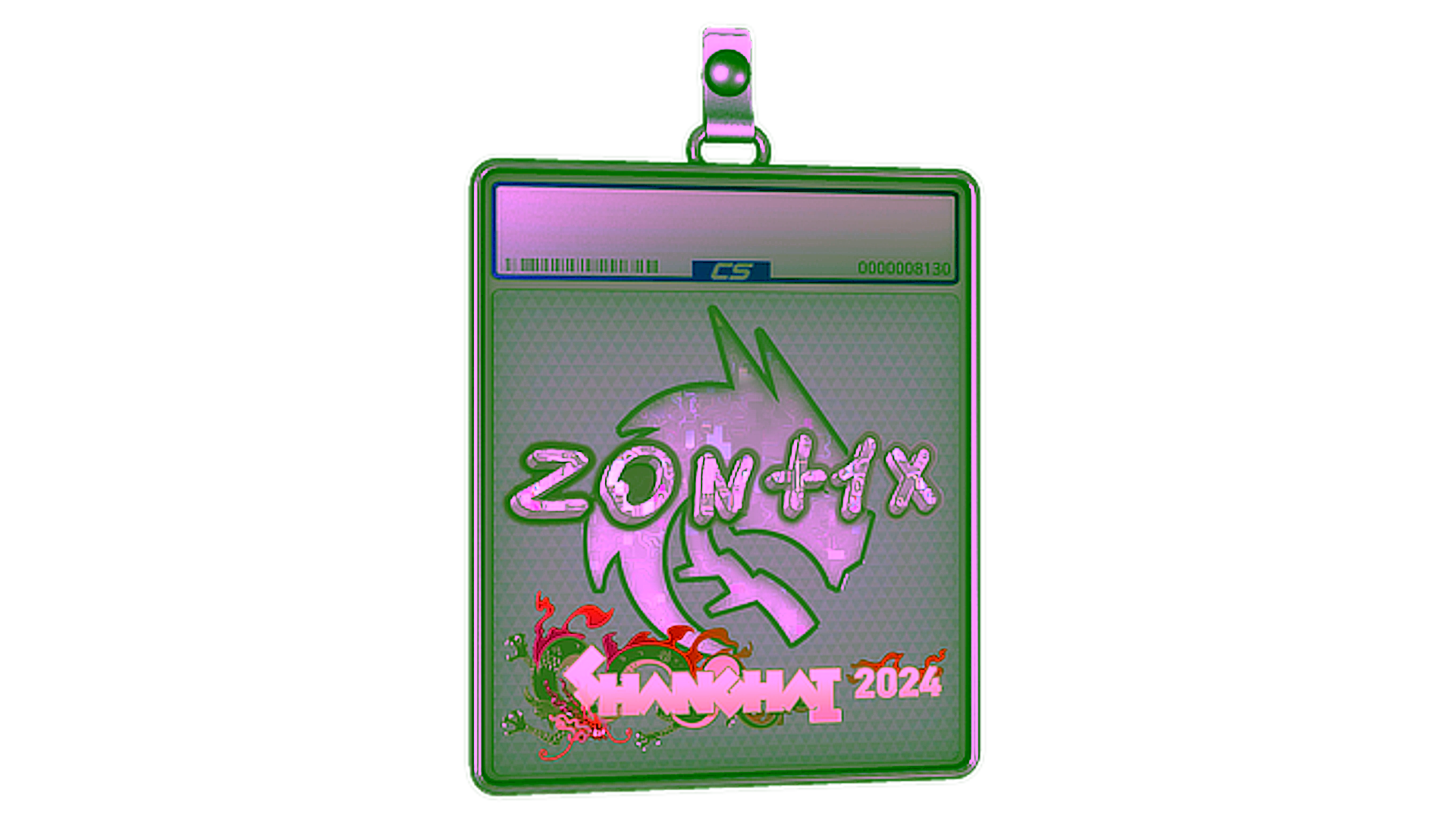 Display for Sticker Slab | zont1x (Glitter) | Shanghai 2024