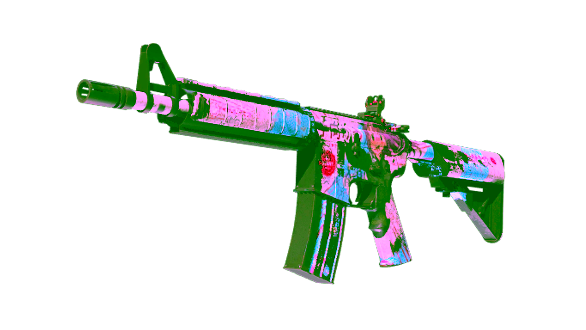 Display for M4A4 | Temukau (Battle-Scarred)