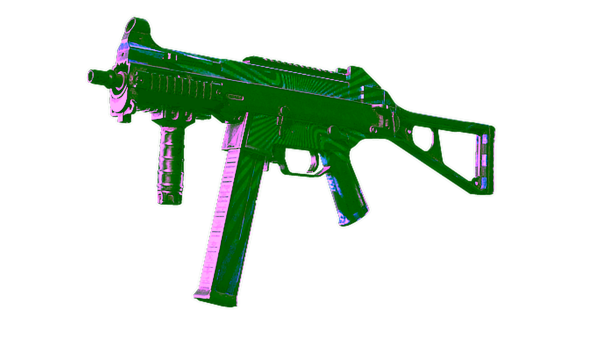 Visar för StatTrak™ UMP-45 | Continuum (Battle-Scarred)