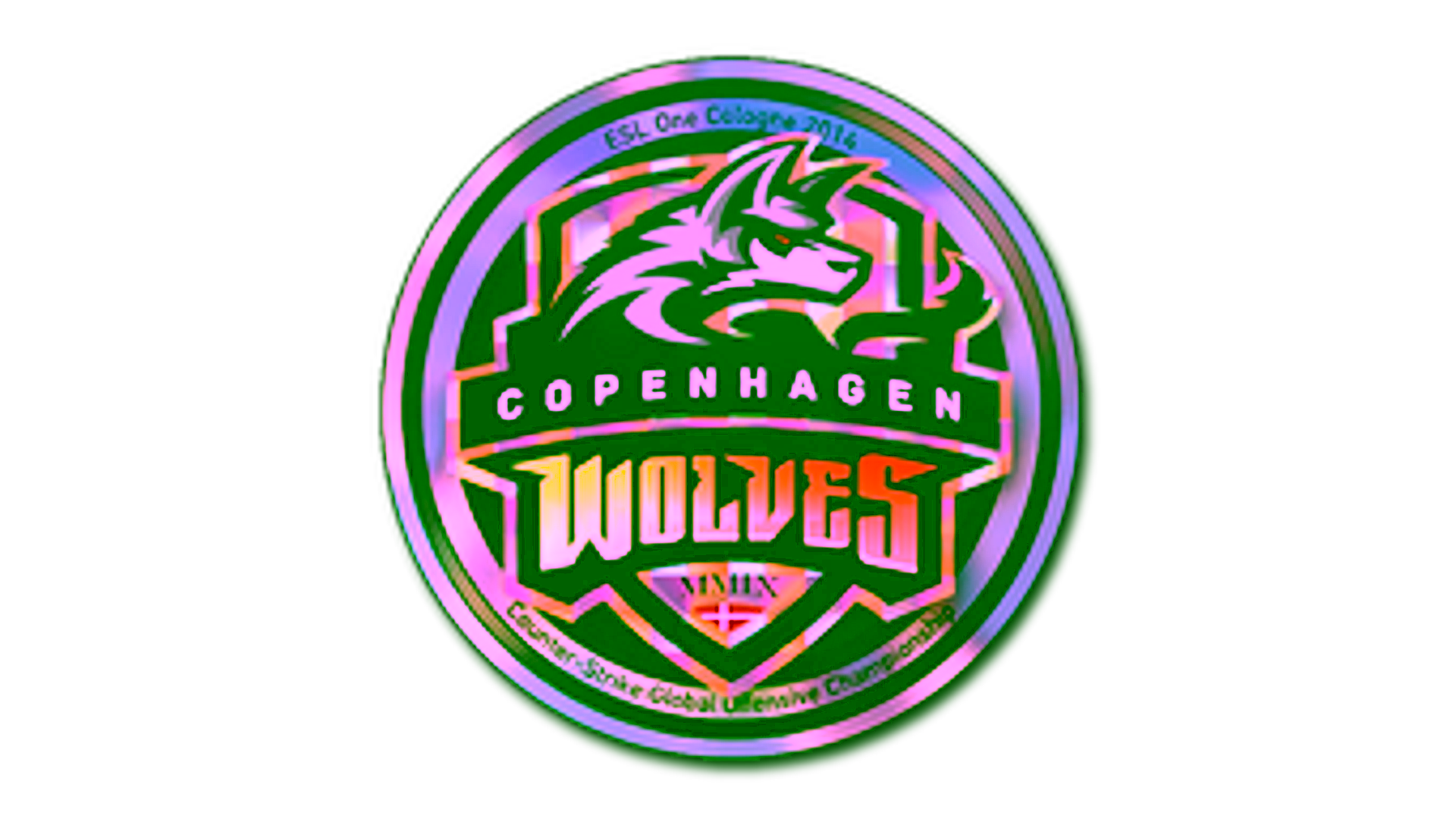Display for Sticker | Copenhagen Wolves (Holo) | Cologne 2014