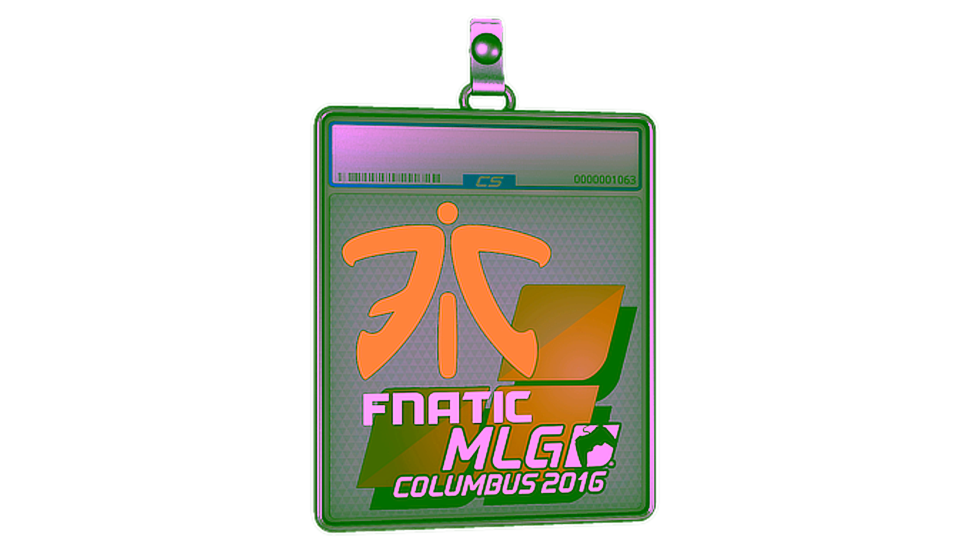 Wyświetl dla Sticker Slab | Fnatic | MLG Columbus 2016