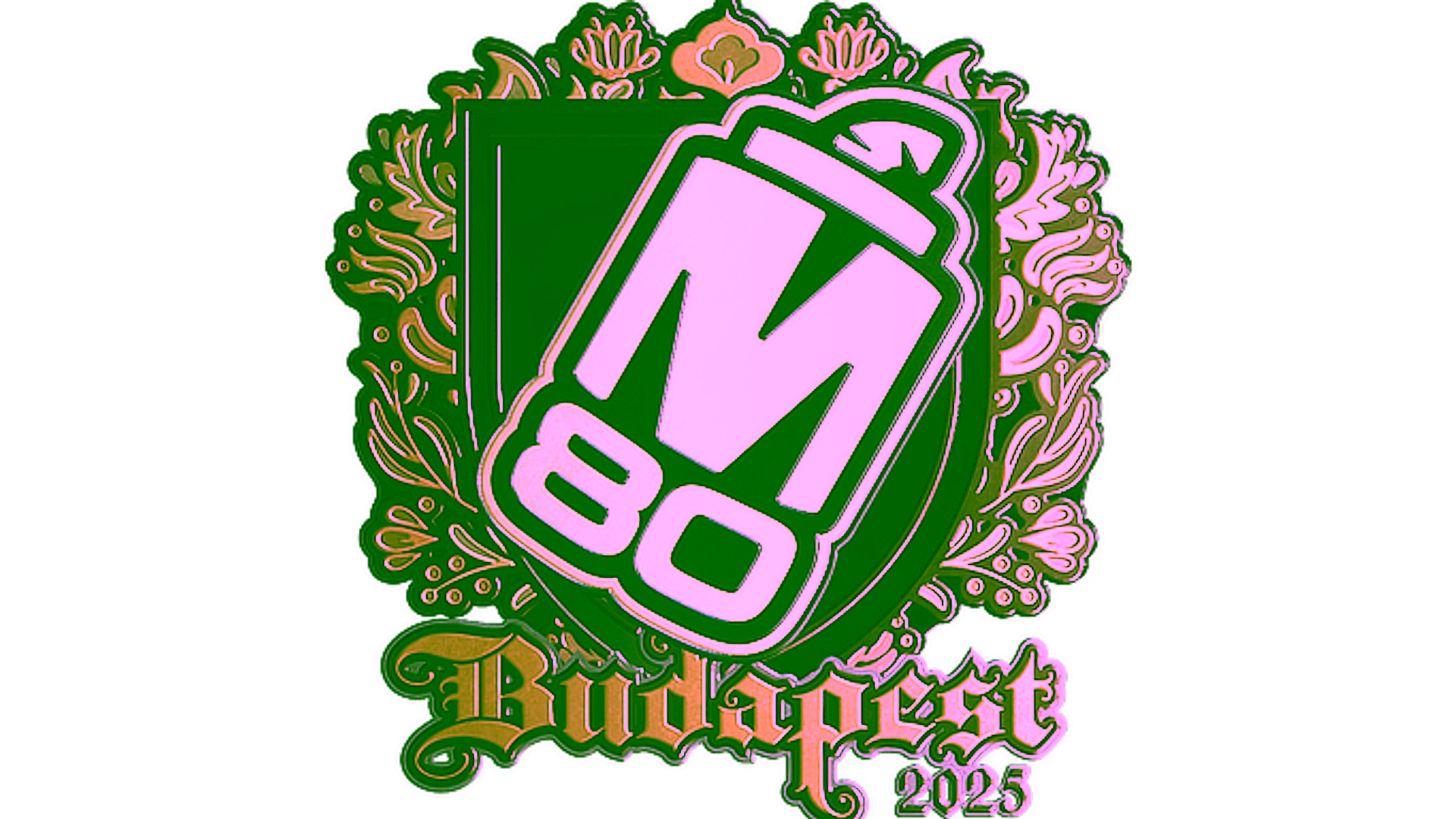 Display for Sticker | M80 (Gold) | Budapest 2025