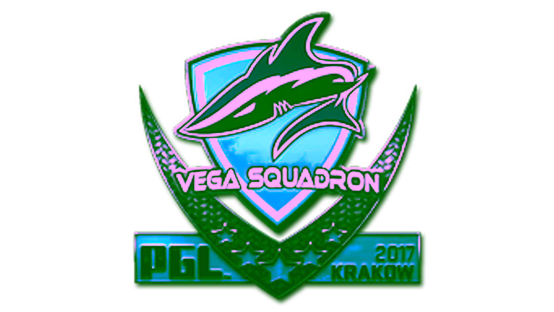 Display for Sticker | Vega Squadron (Foil) | Krakow 2017