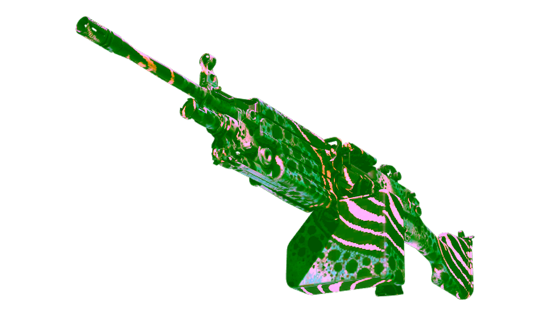Display for M249 | Emerald Poison Dart (Factory New)