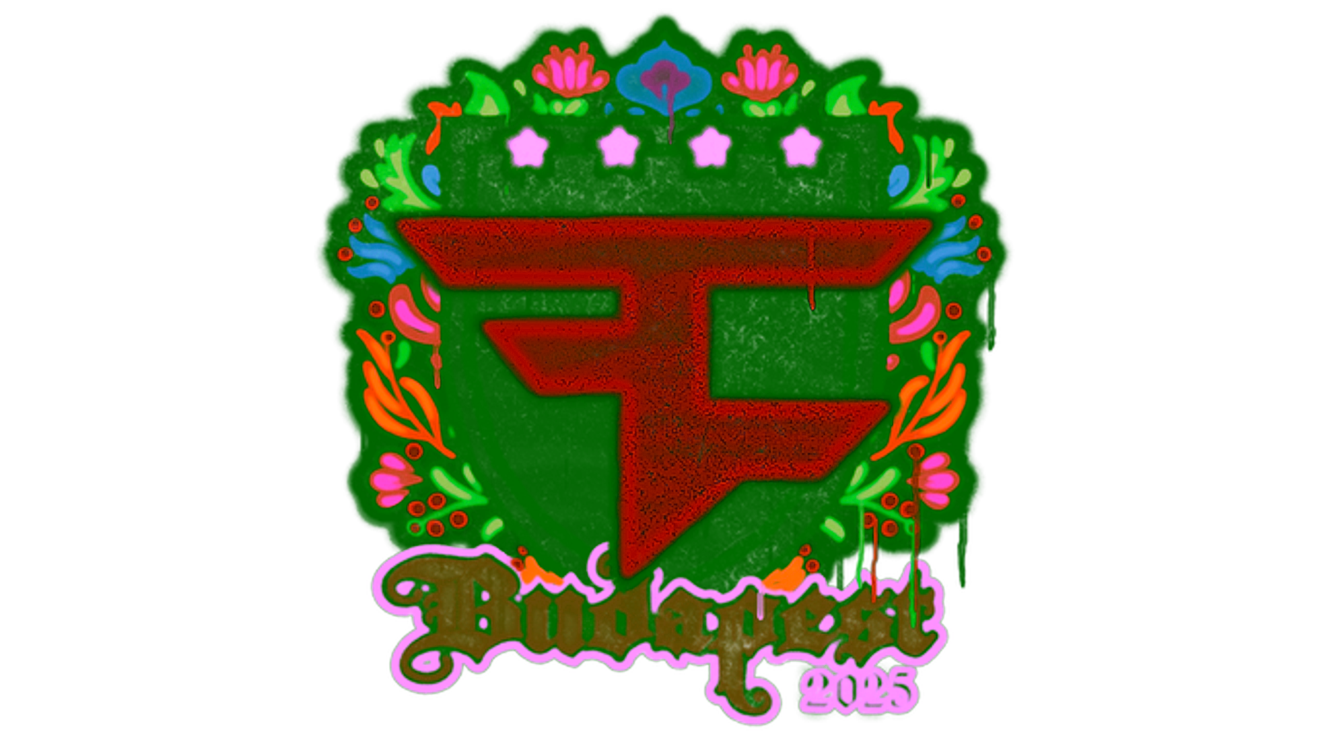 Display for Sealed Graffiti | FaZe Clan | Budapest 2025