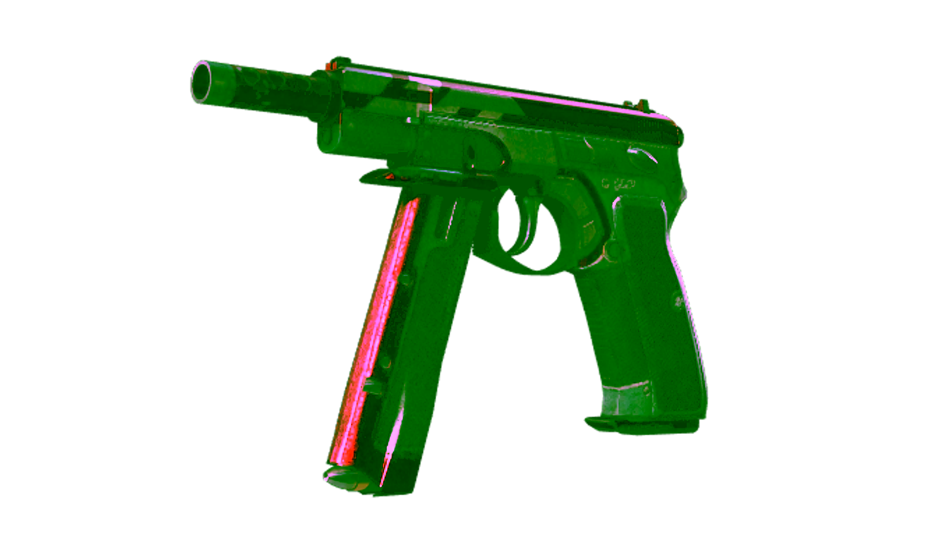 Display for CZ75-Auto | Red Astor (Battle-Scarred)