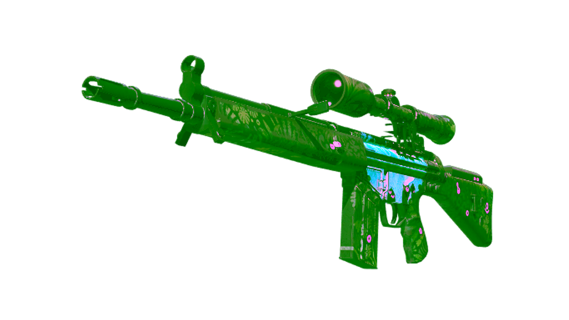 Exibição para StatTrak™ G3SG1 | Dream Glade (Battle-Scarred)