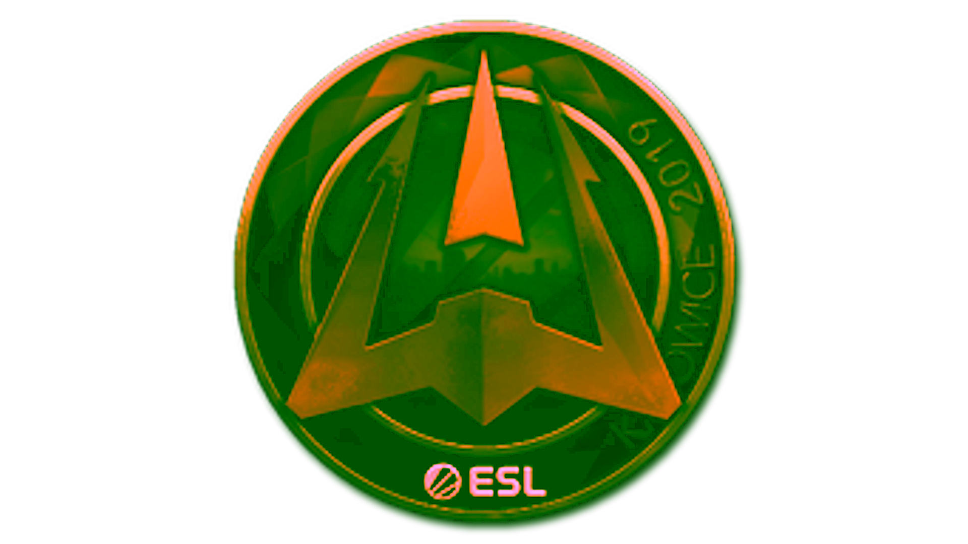 Дисплей для Sticker | Avangar (Gold) | Katowice 2019