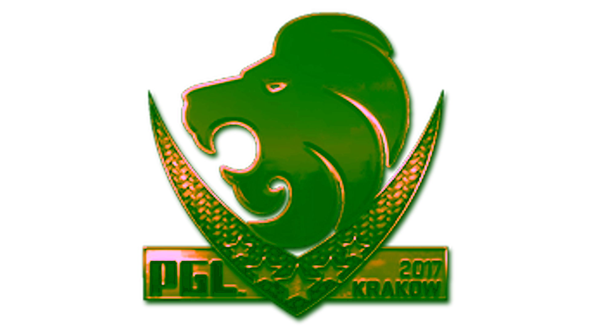 Mostrar para Sticker | North (Gold) | Krakow 2017