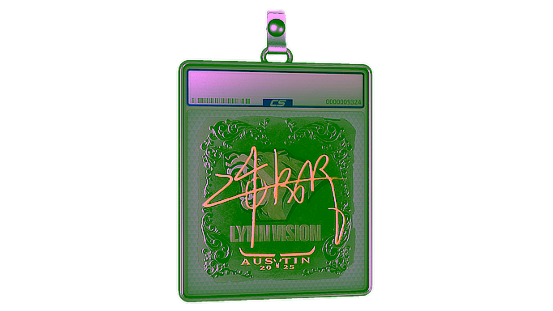 Rodyti Sticker Slab | z4KR (Foil) | Austin 2025