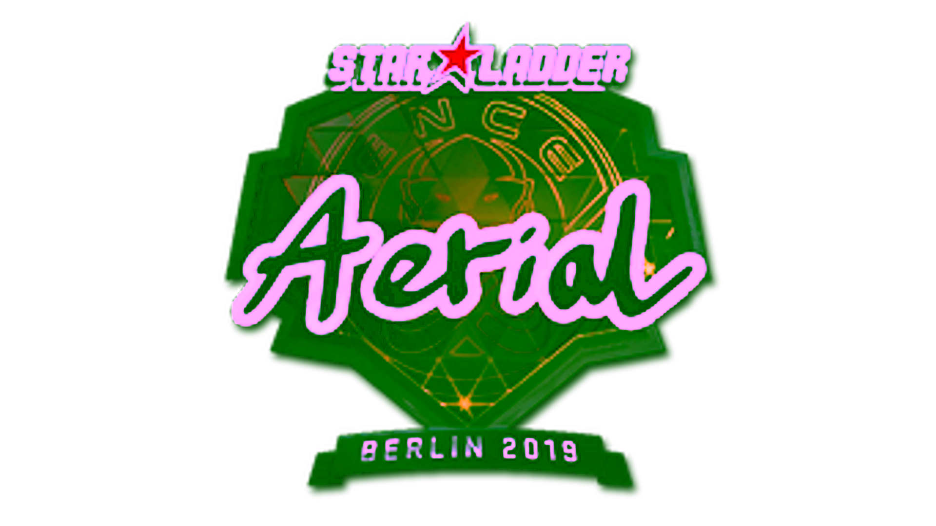 Display for Sticker | Aerial (Foil) | Berlin 2019