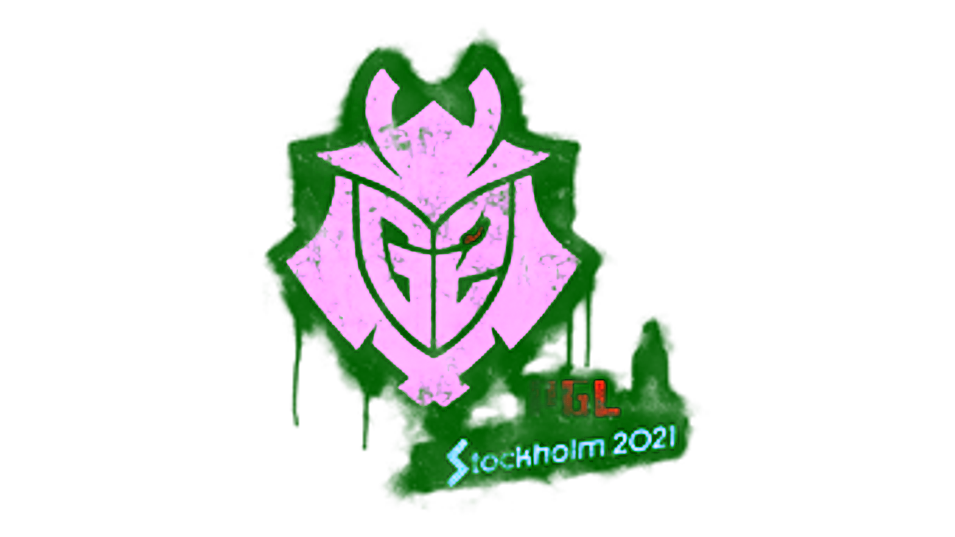 Display for Sealed Graffiti | G2 Esports | Stockholm 2021