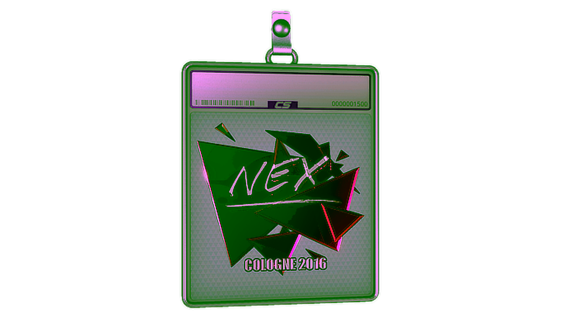 Sticker Slab | nex (Foil) | Cologne 2016 için görüntü