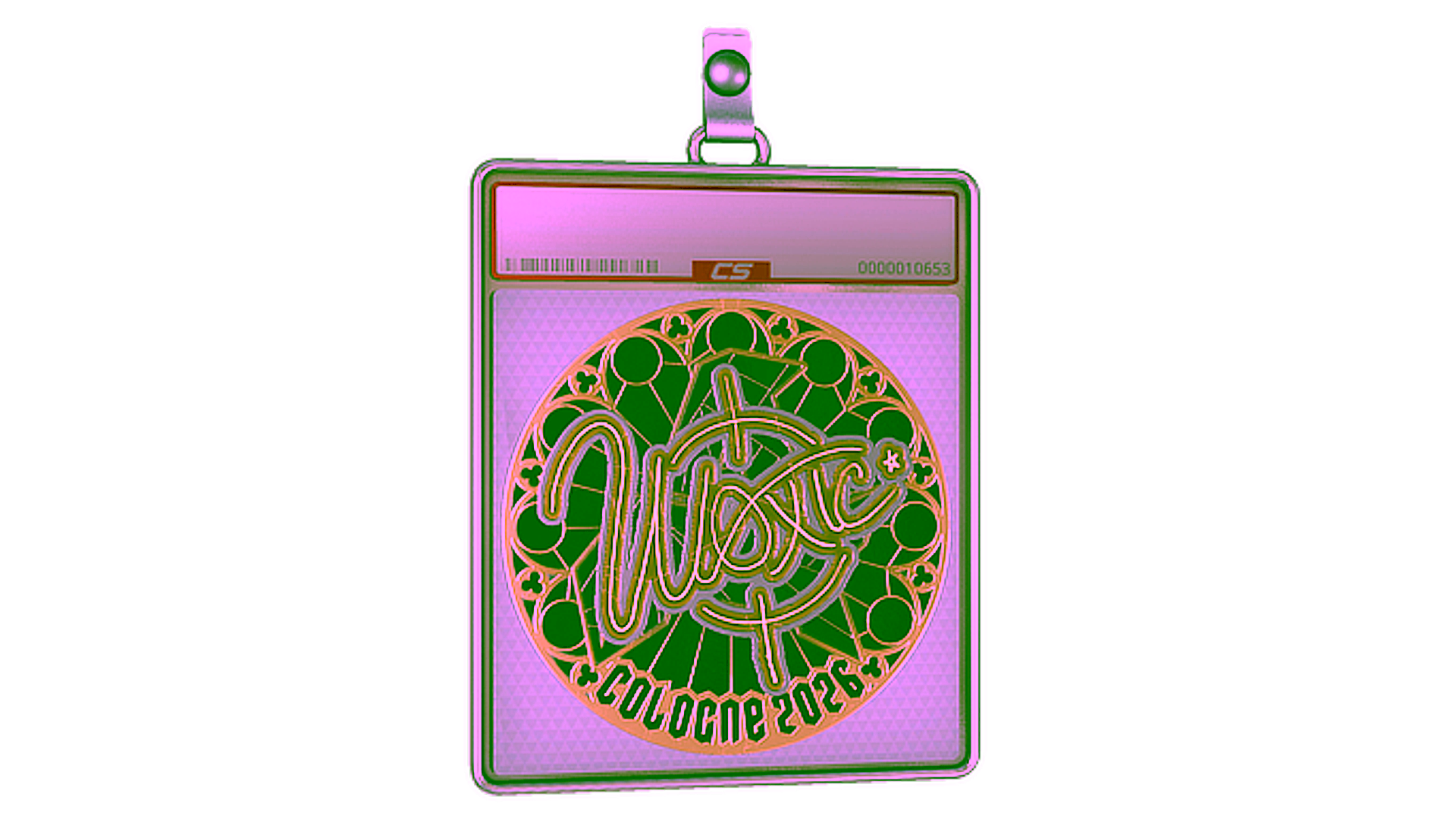 Display for Sticker Slab | woxic (Gold) | Cologne 2026