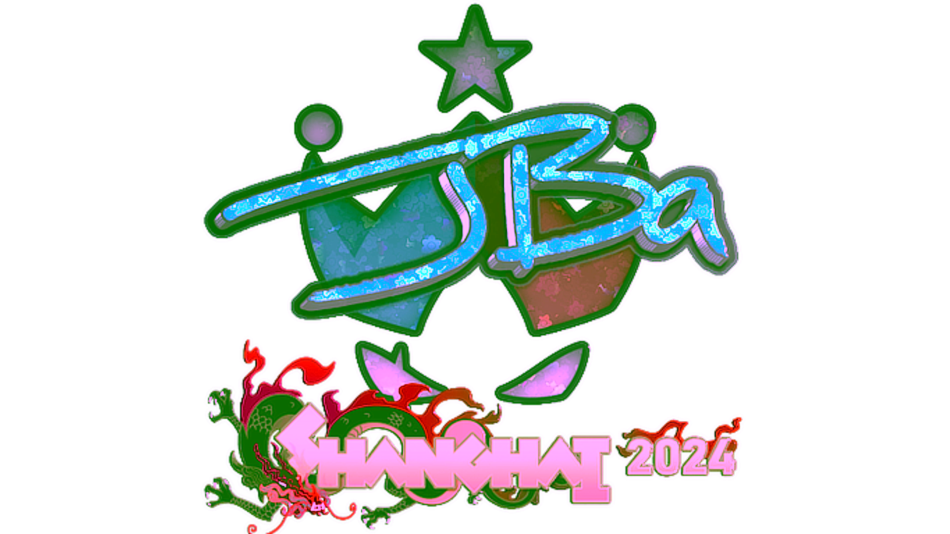 Display for Sticker | JBa (Glitter) | Shanghai 2024