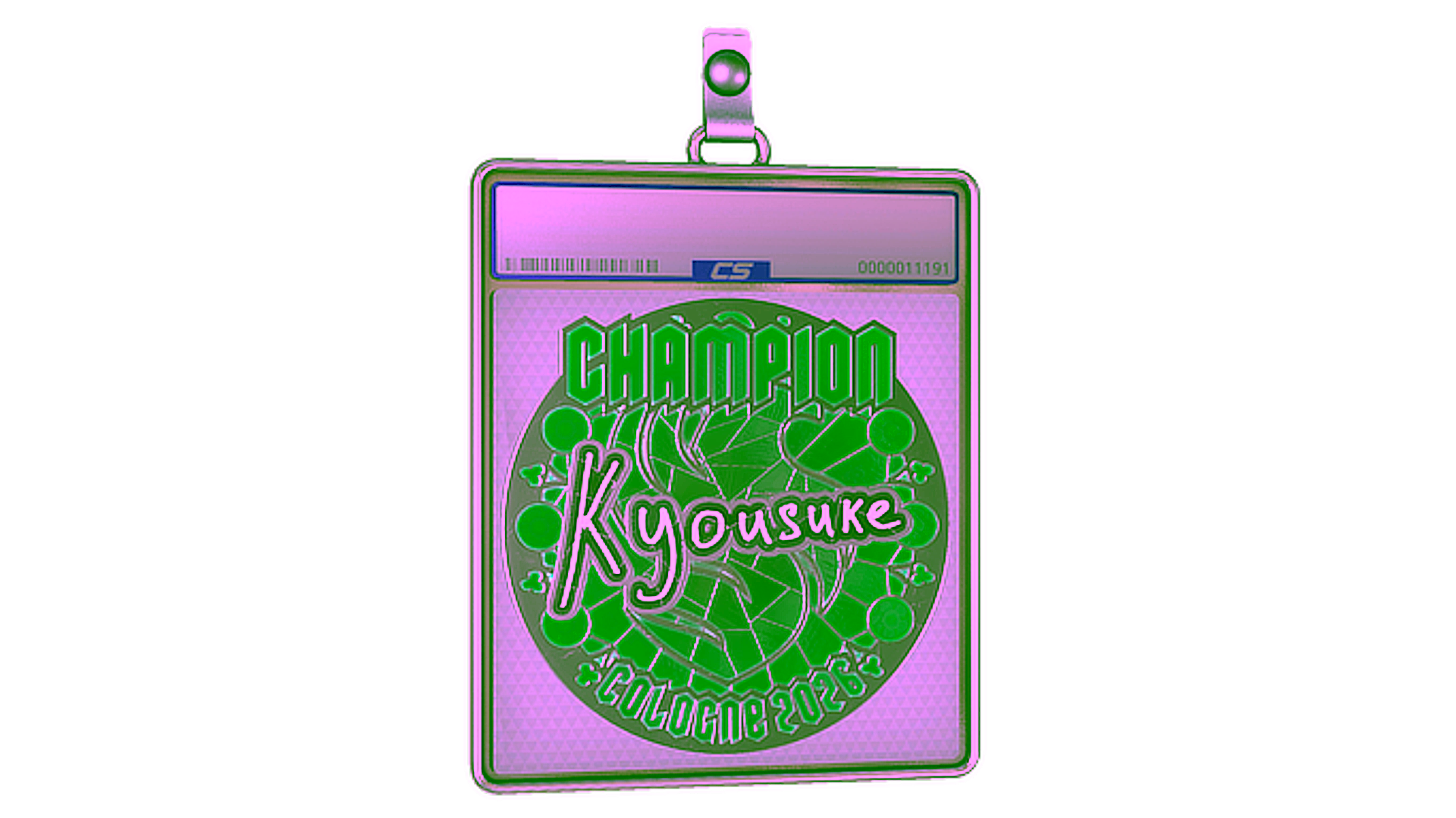 Display for Sticker Slab | kyousuke (Foil, Champion) | Cologne 2026
