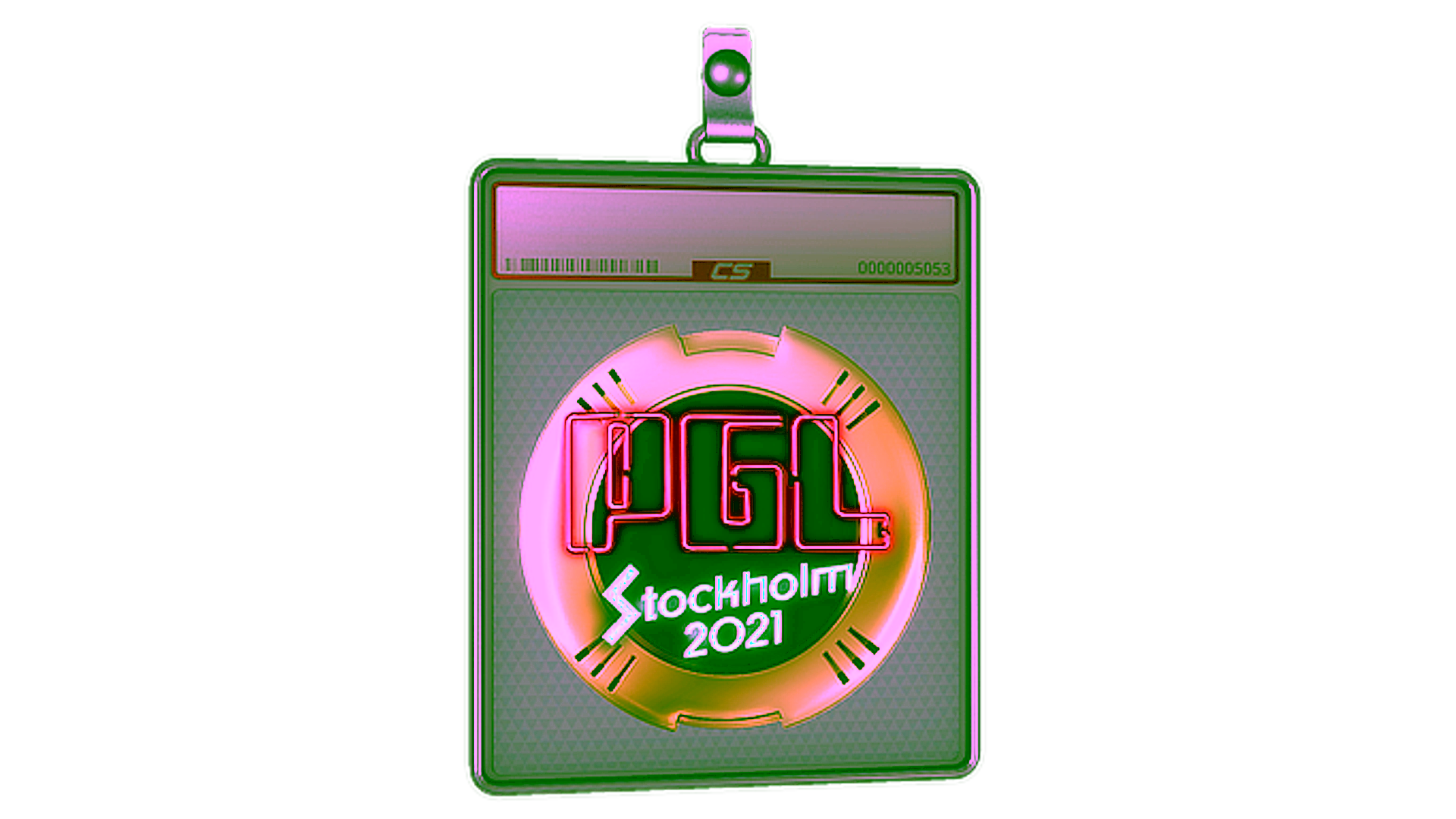 Anzeige für Sticker Slab | PGL (Gold) | Stockholm 2021