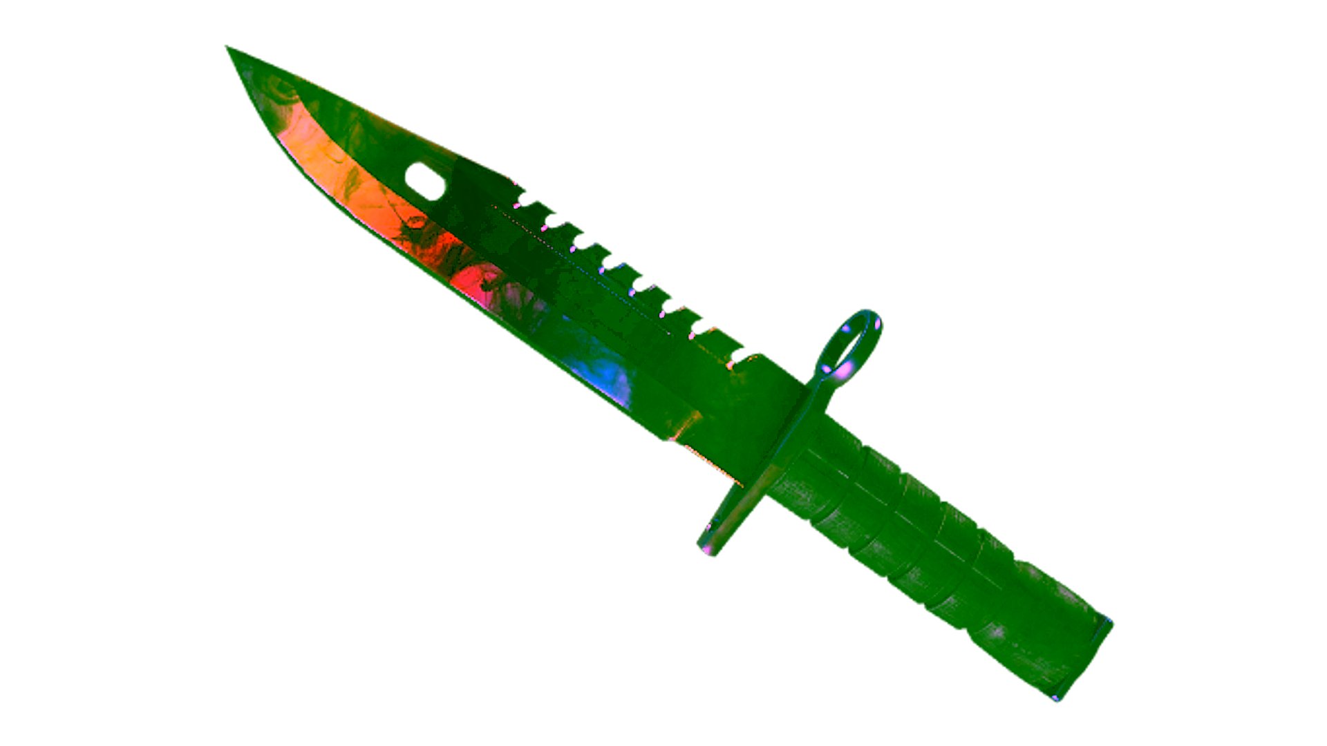 Display for ★ StatTrak™ M9 Bayonet | Marble Fade (Factory New)