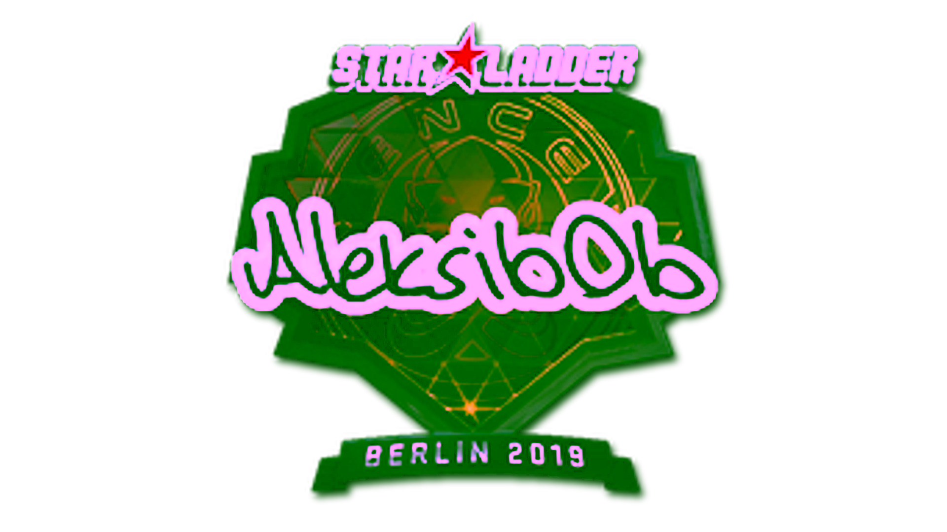 Display for Sticker | Aleksib (Foil) | Berlin 2019