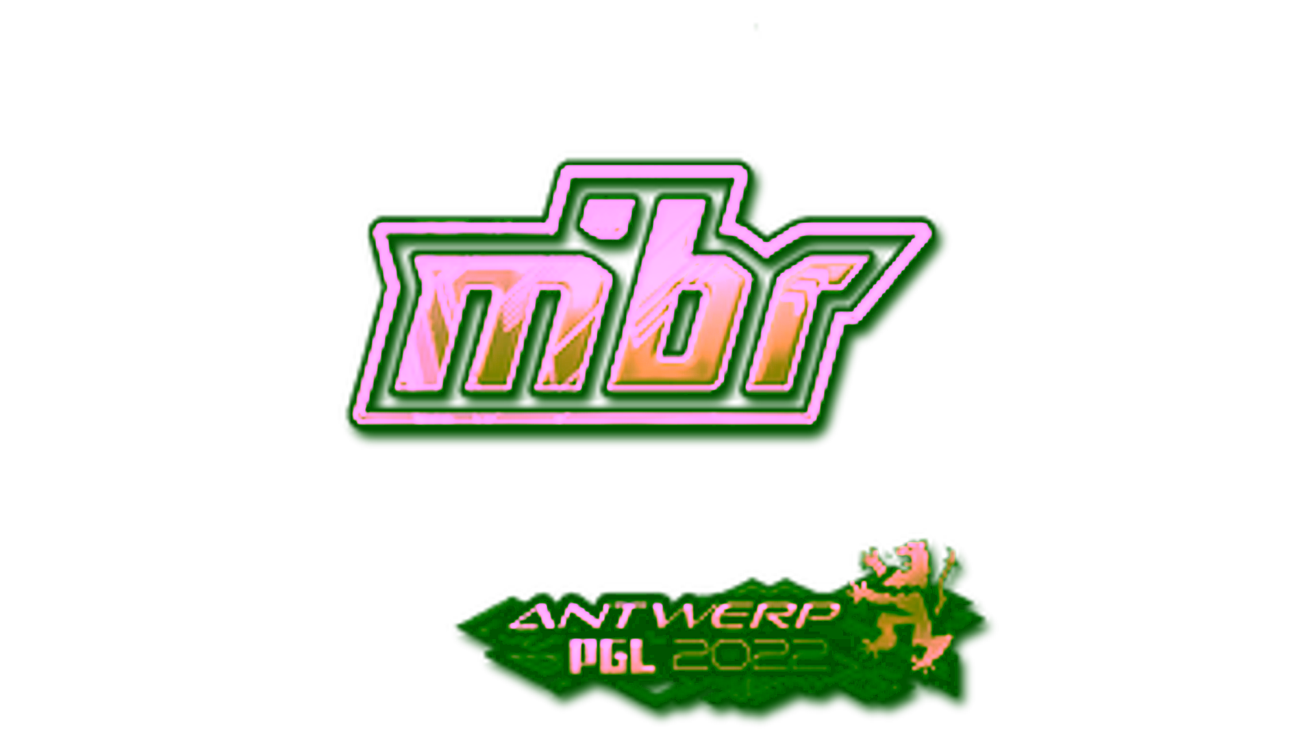 Visar för Sticker | MIBR (Gold) | Antwerp 2022