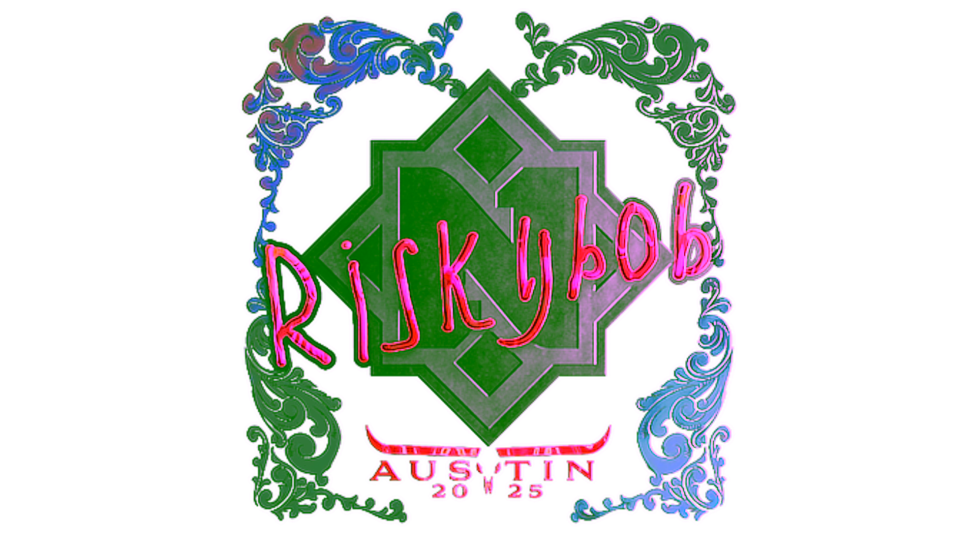 Wyświetl dla Sticker | riskyb0b (Holo) | Austin 2025