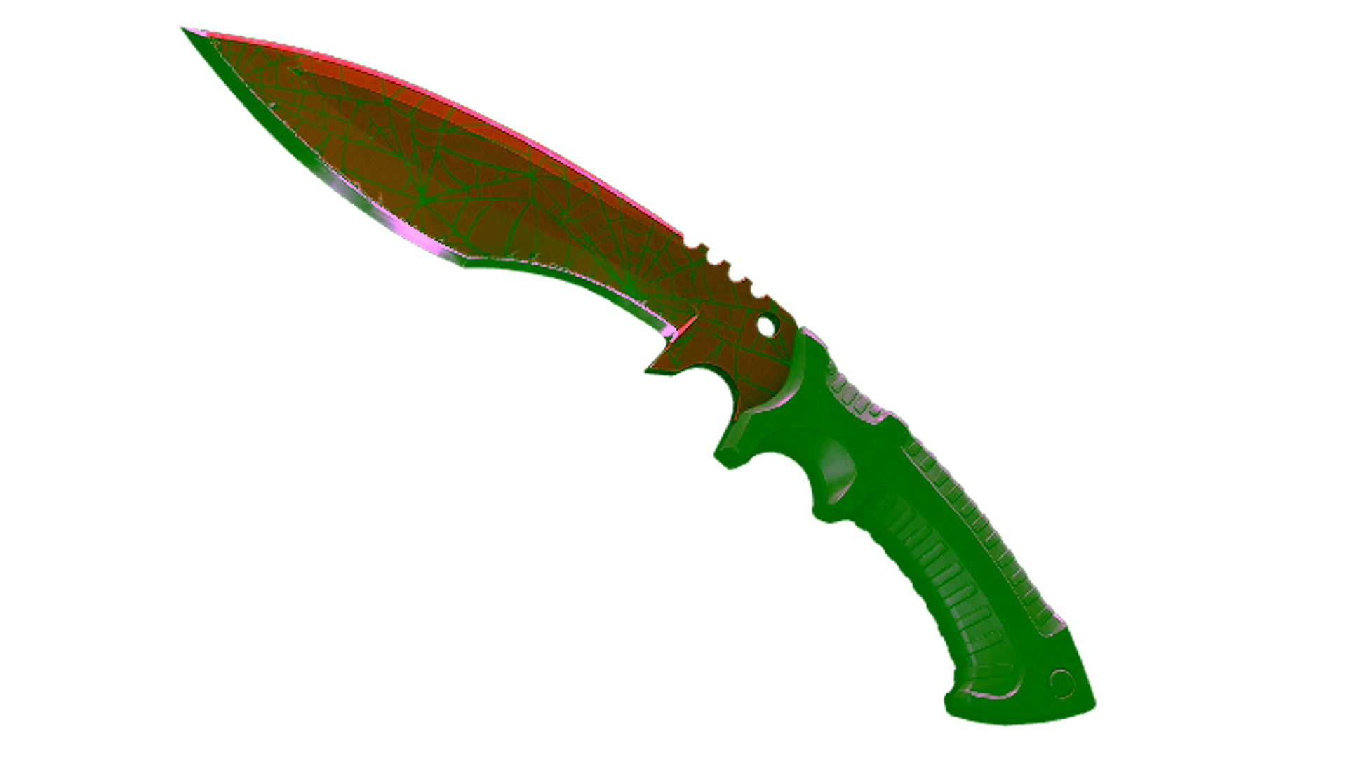 Rodyti ★ StatTrak™ Kukri Knife | Crimson Web (Well-Worn)