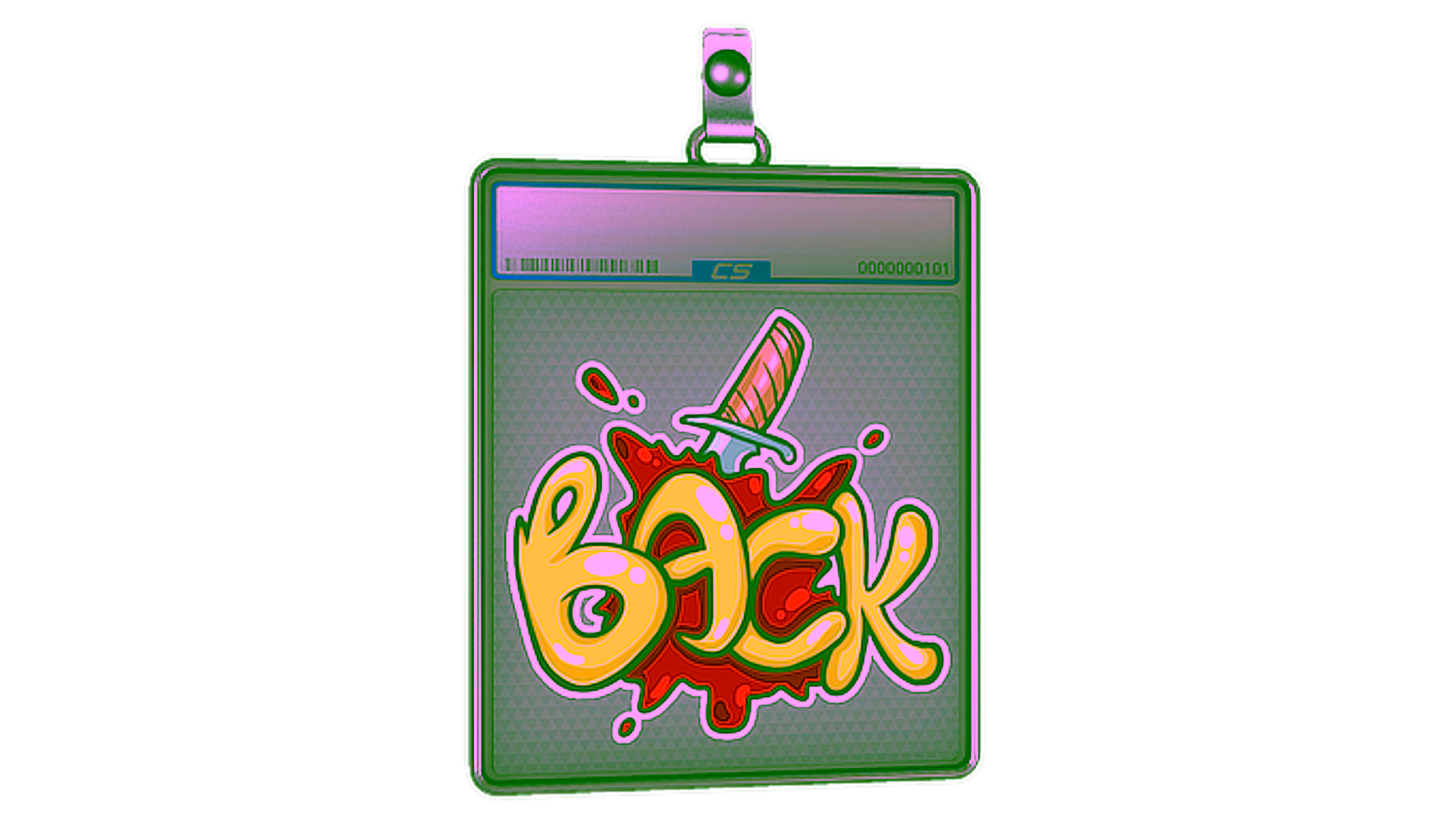 Display for Sticker Slab | Backstab