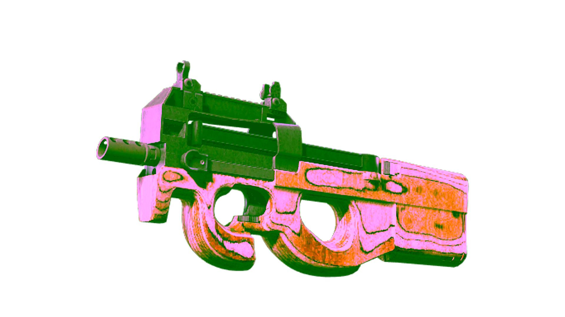 Display for P90 | Shapewood (Minimal Wear)