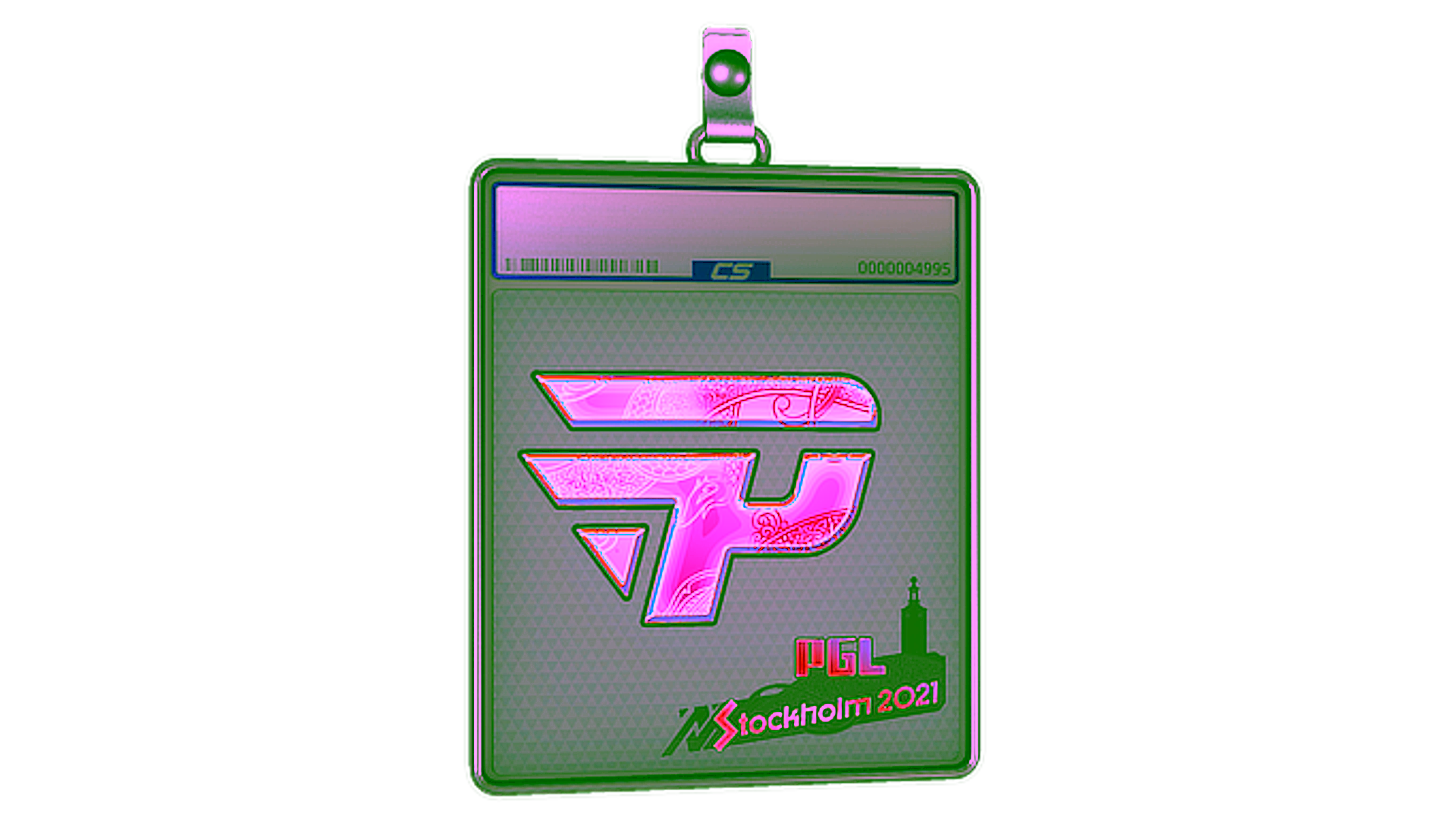 Display for Sticker Slab | paiN Gaming (Holo) | Stockholm 2021