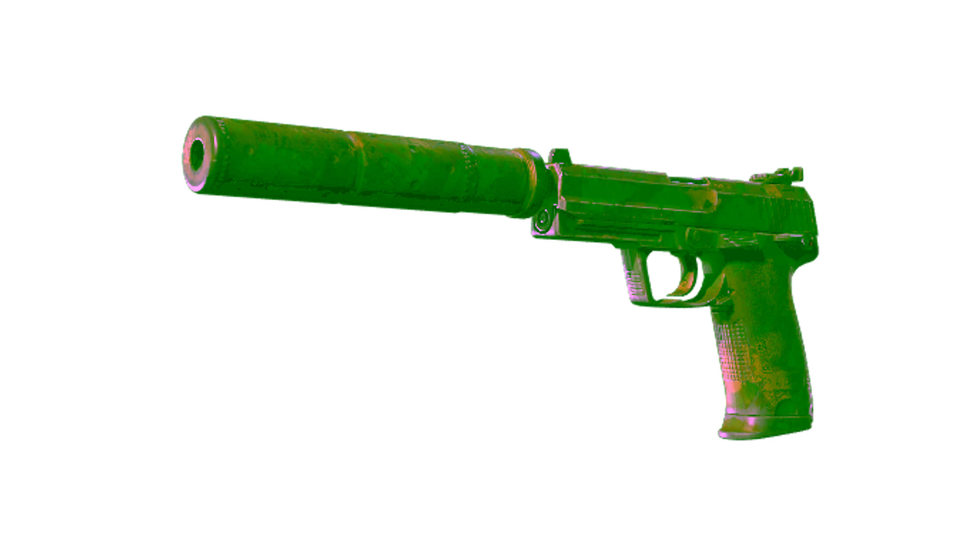 Display for USP-S | Forest Leaves (Well-Worn)