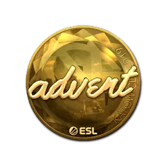 Sticker | advent (Gold) | Katowice 2019