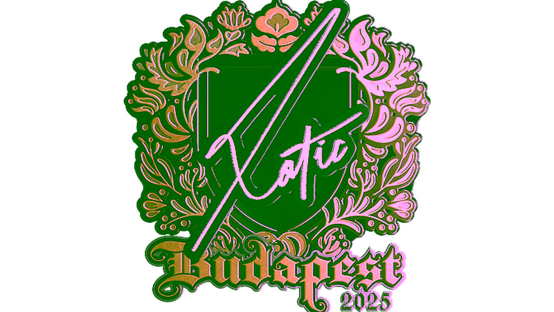 Visar för Sticker | XotiC (Gold) | Budapest 2025