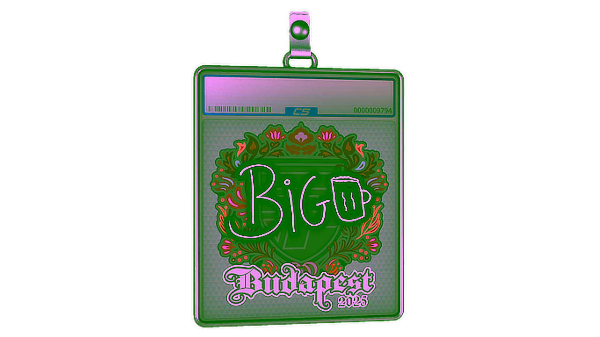 Дисплей для Sticker Slab | biguzera | Budapest 2025