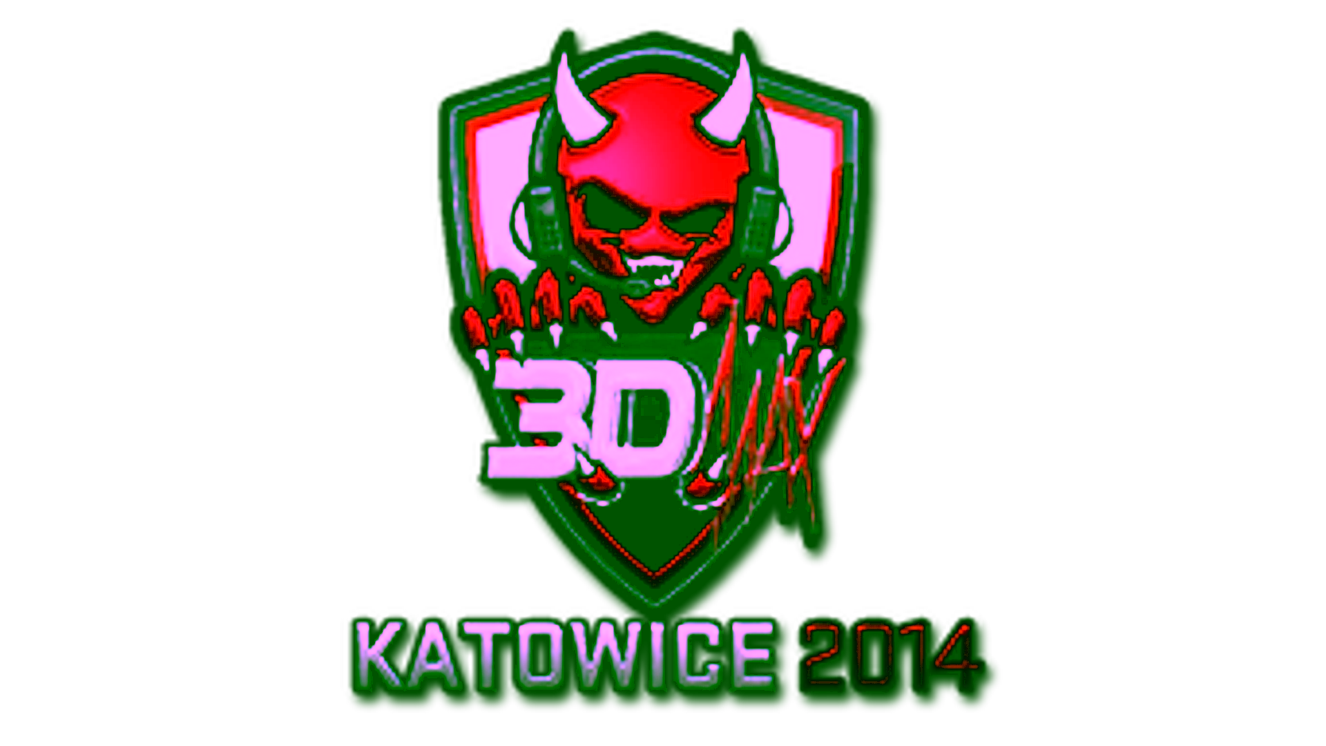 Affichage pour Sticker | 3DMAX (Foil) | Katowice 2014