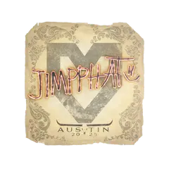 Sticker Jimpphat Austin 2025