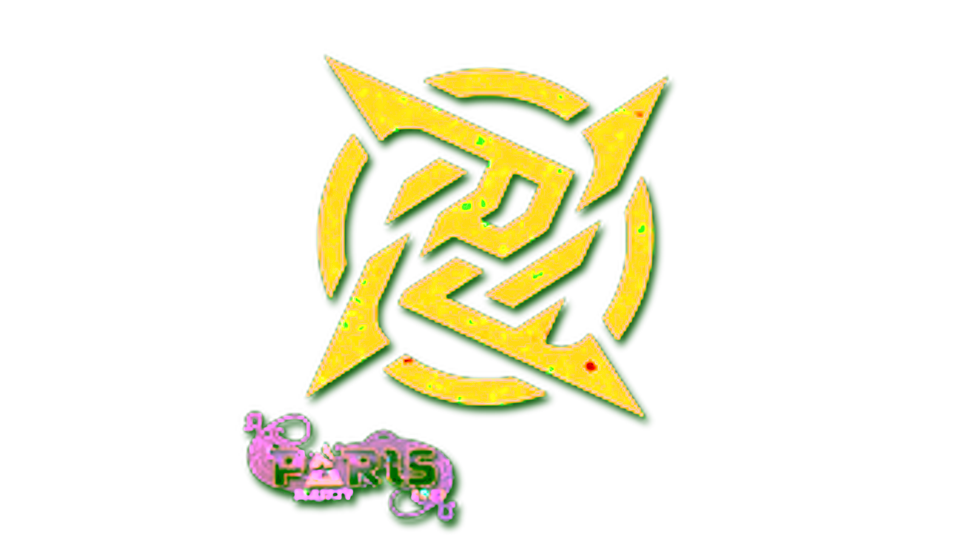 Exibição para Sticker | Ninjas in Pyjamas (Glitter) | Paris 2023