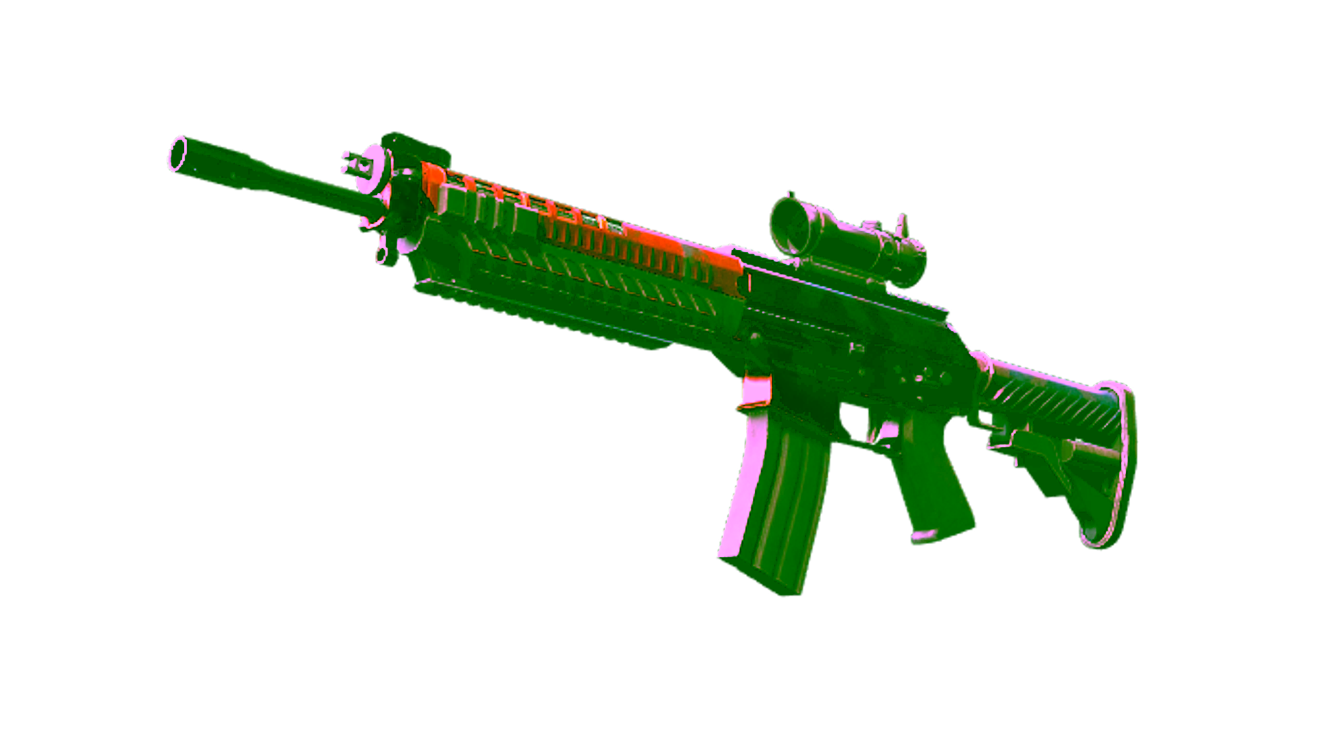 Rodyti StatTrak™ SG 553 | Danger Close (Factory New)