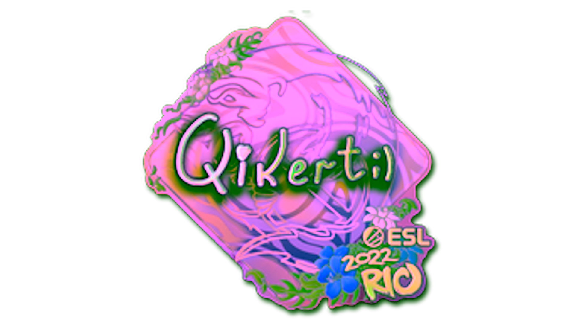 Display for Sticker | qikert (Holo) | Rio 2022