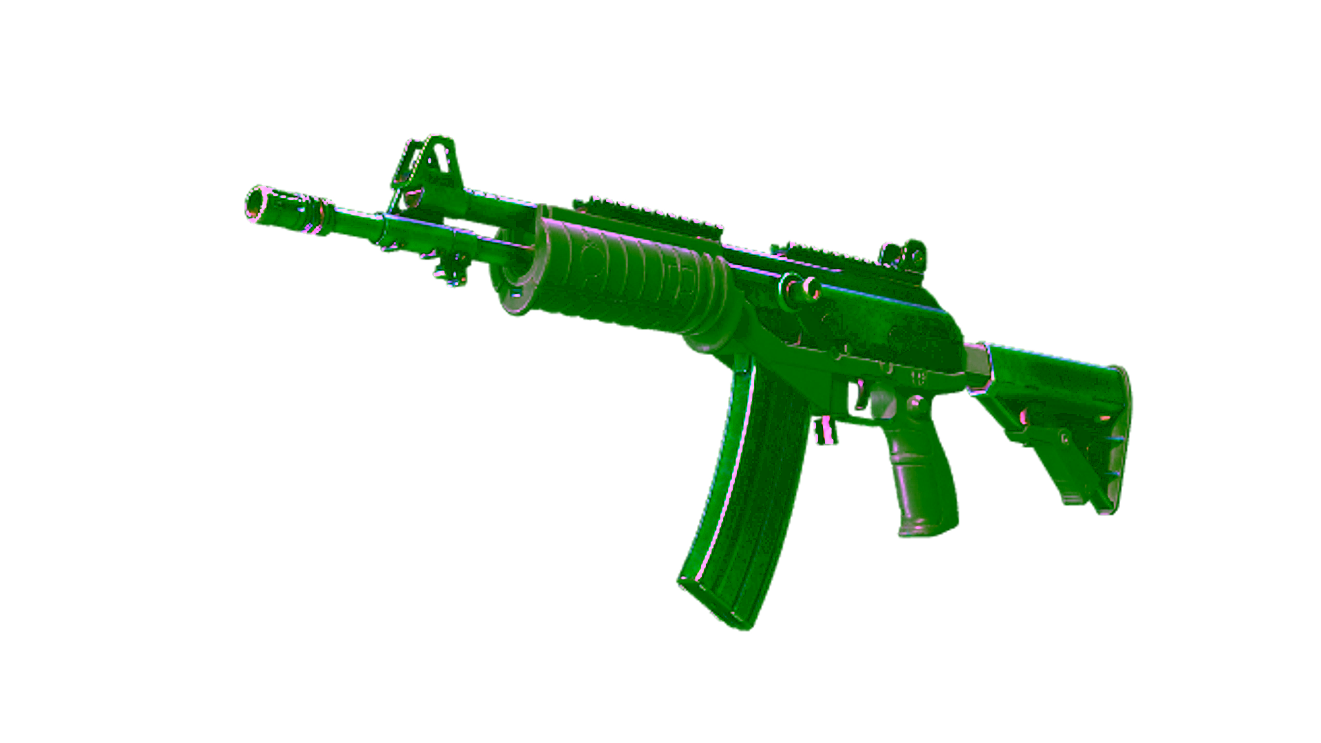 Display for Galil AR | Rainbow Spoon (Battle-Scarred)