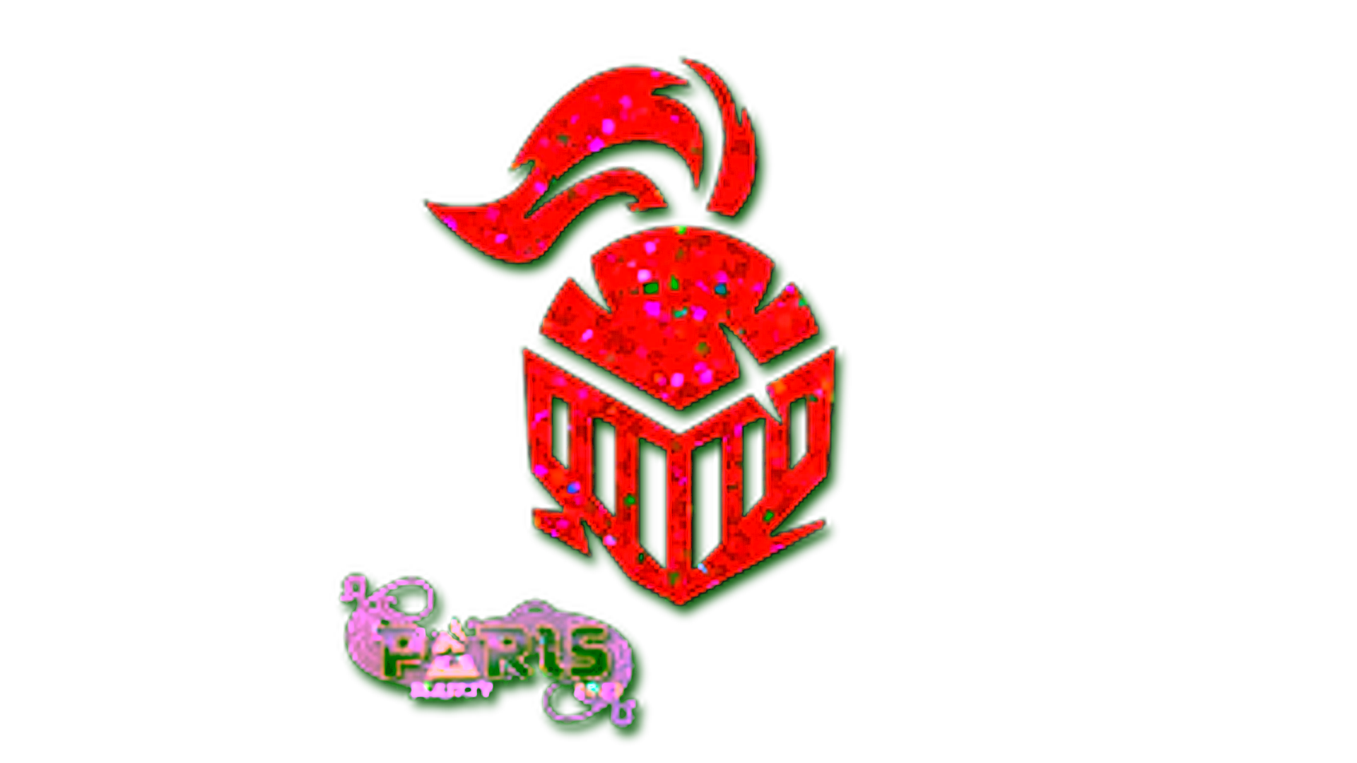 Display for Sticker | Into The Breach (Glitter) | Paris 2023