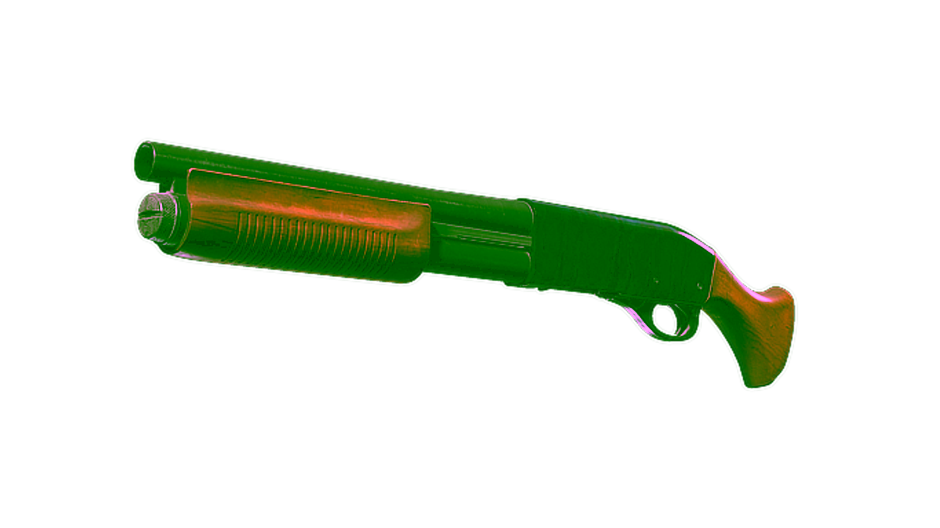 Display for Sawed-Off | Runoff (Well-Worn)