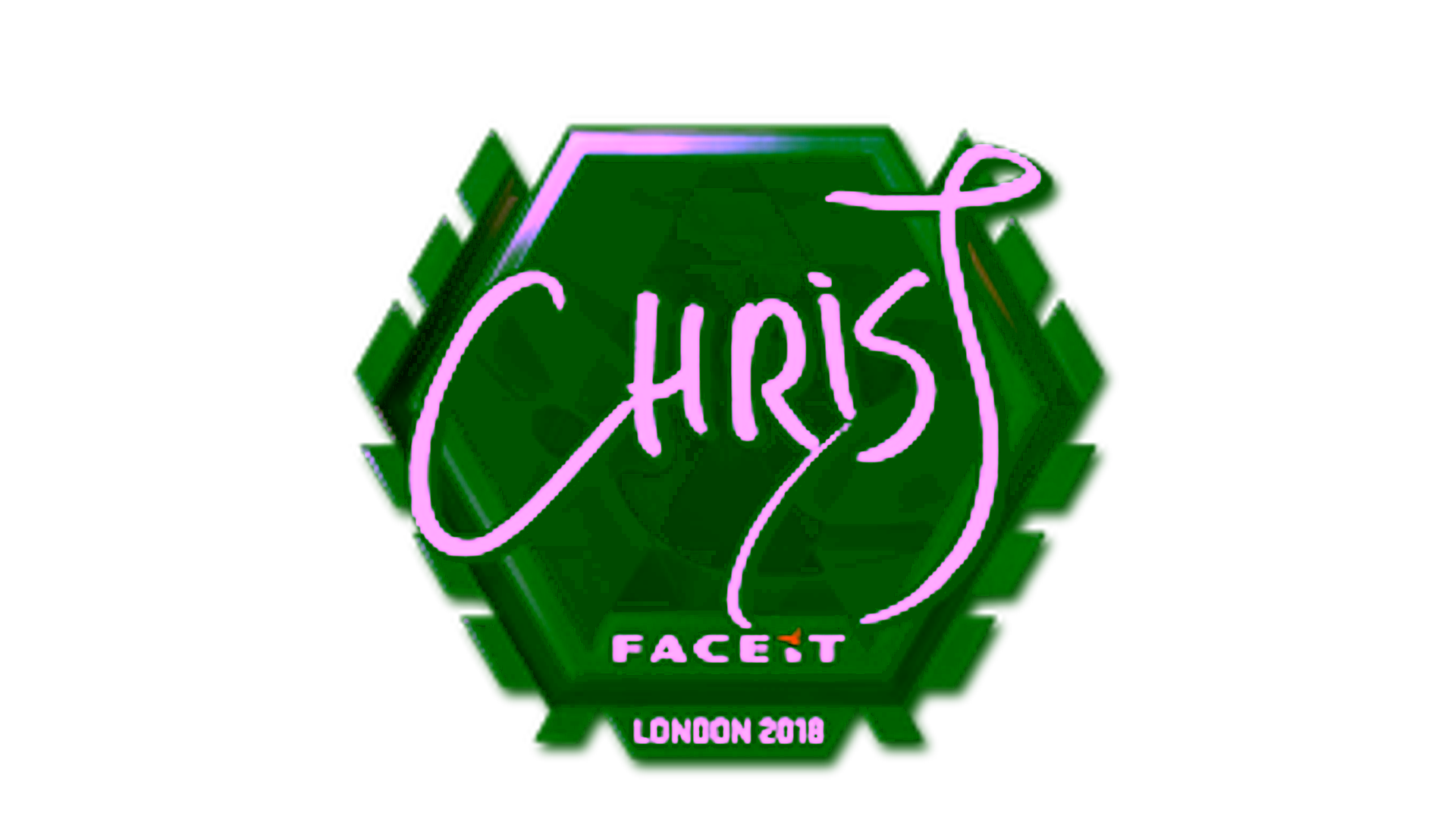 Anzeige für Sticker | chrisJ (Foil) | London 2018
