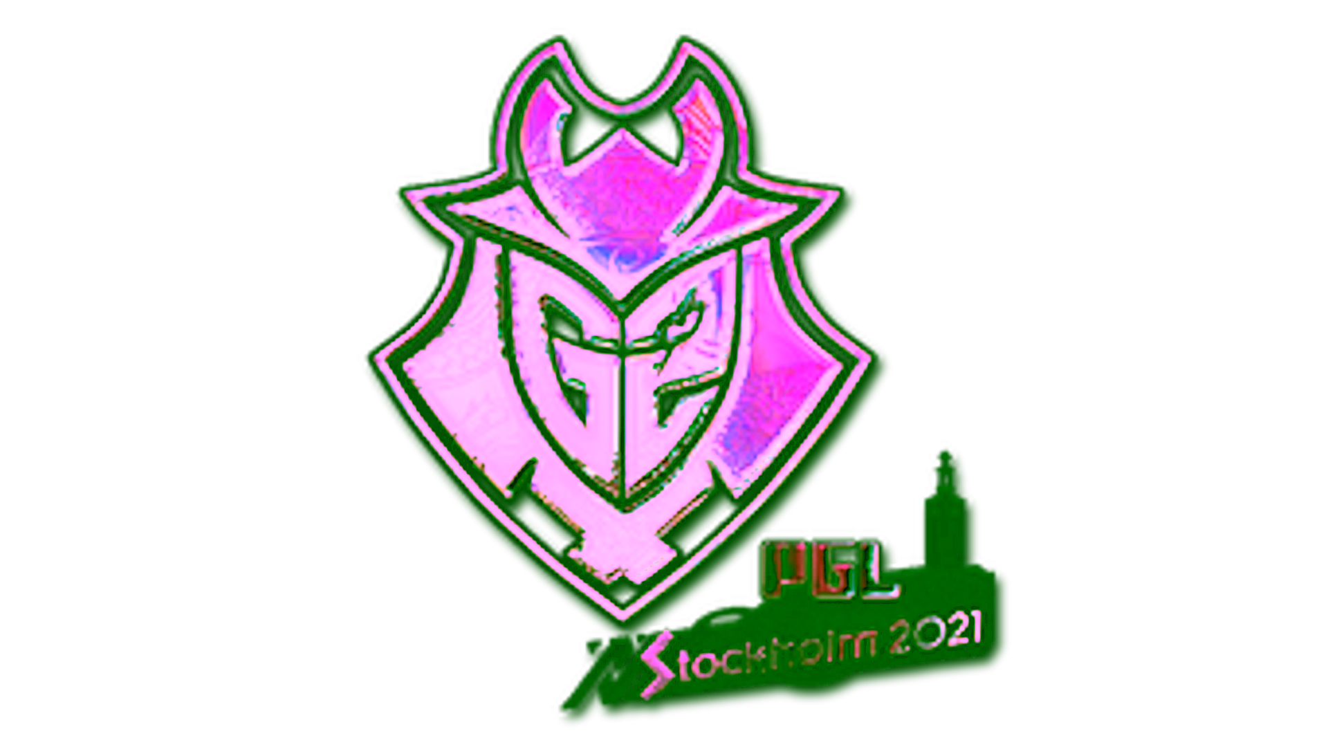 Display for Sticker | G2 Esports (Holo) | Stockholm 2021
