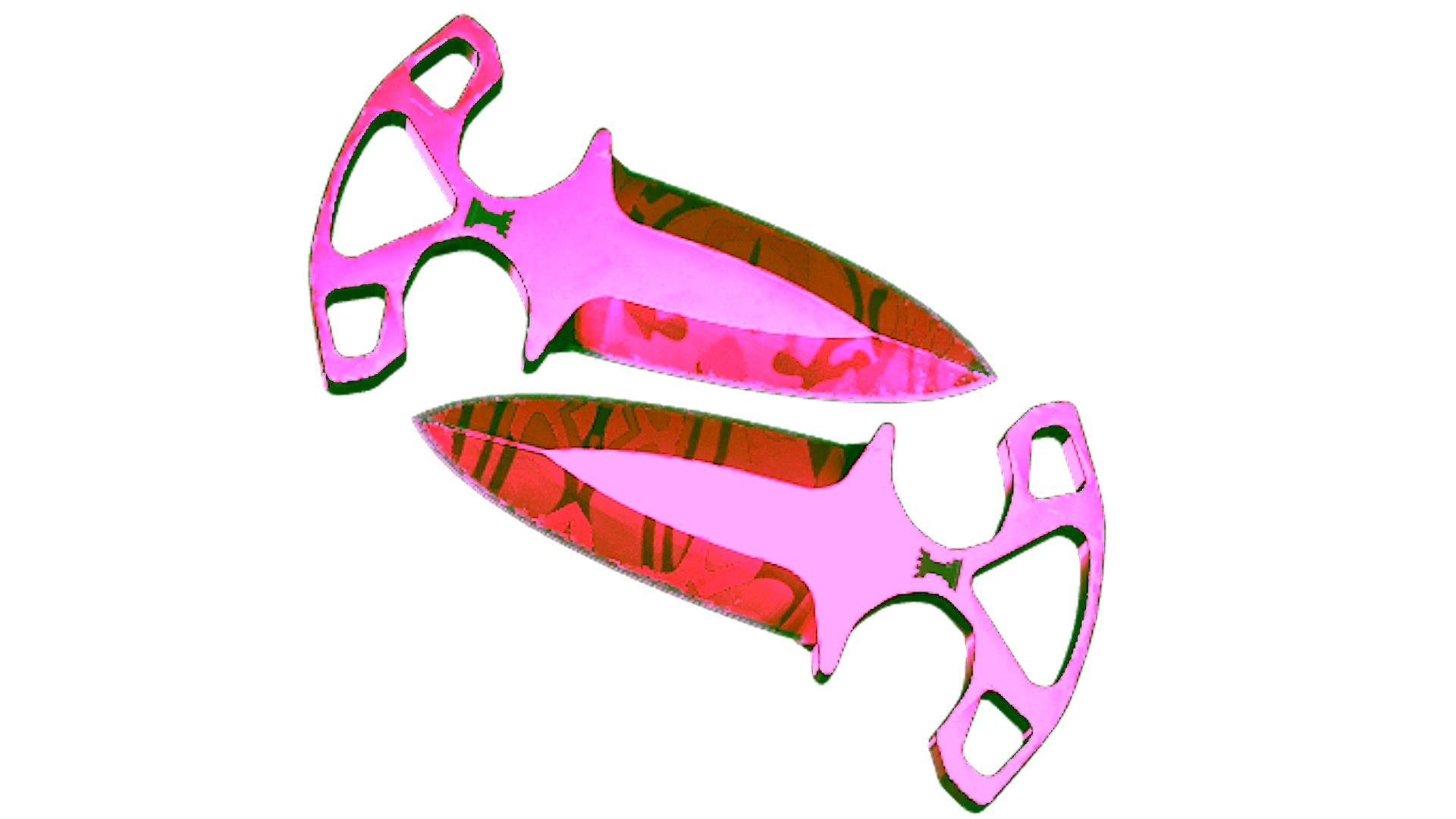 ★ StatTrak™ Shadow Daggers | Slaughter (Field-Tested) için görüntü