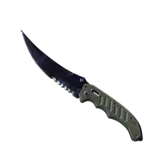 Flip Knife Doppler Black Pearl