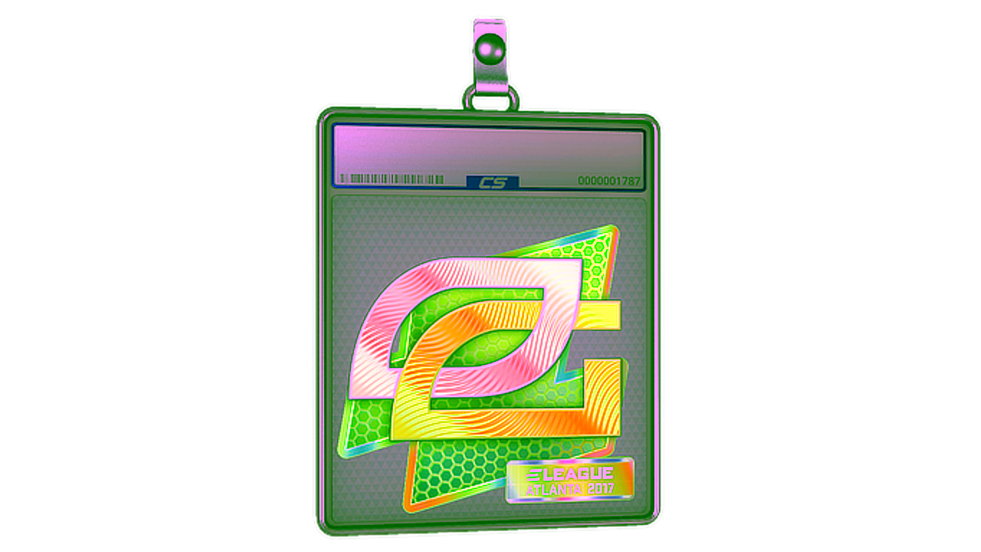 Display for Sticker Slab | OpTic Gaming (Holo) | Atlanta 2017