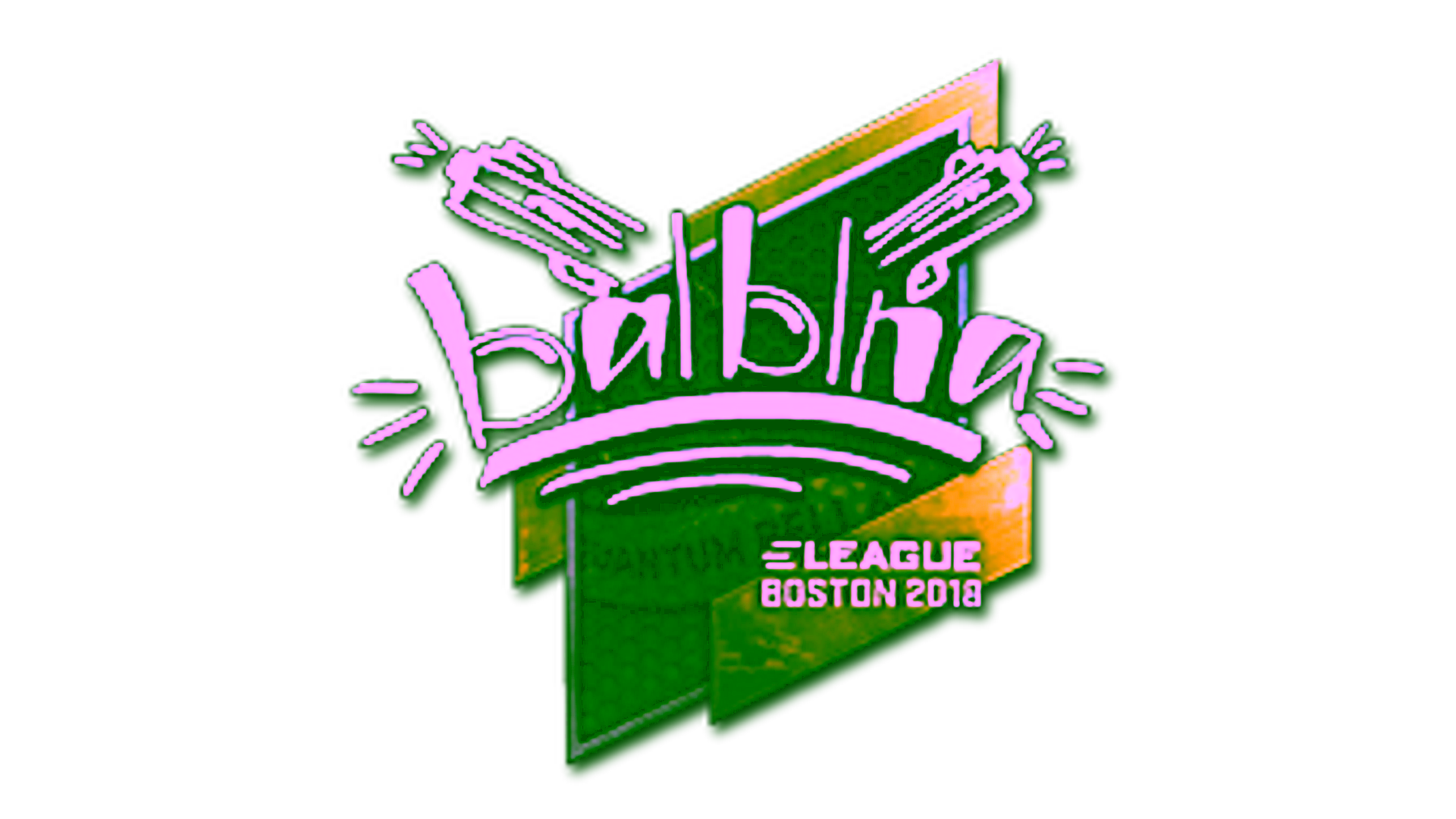 Display for Sticker | balblna (Foil) | Boston 2018