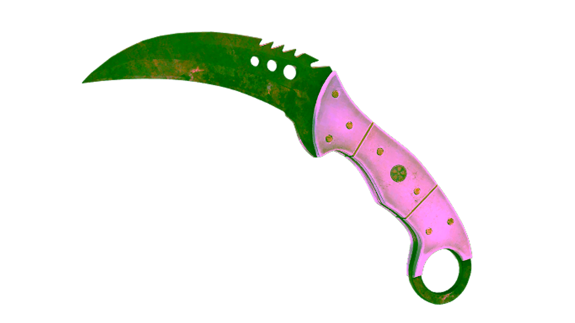 عرض لـ ★ Talon Knife | Rust Coat (Battle-Scarred)