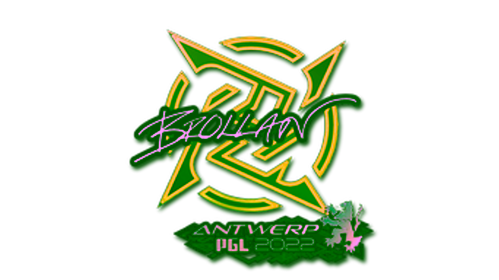 Wyświetl dla Sticker | Brollan | Antwerp 2022