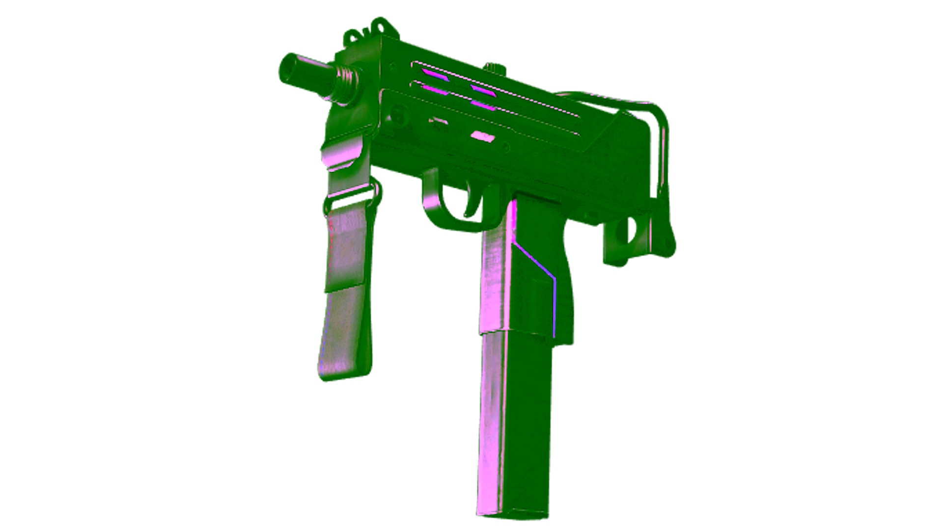 Дисплей для StatTrak™ MAC-10 | Light Box (Well-Worn)